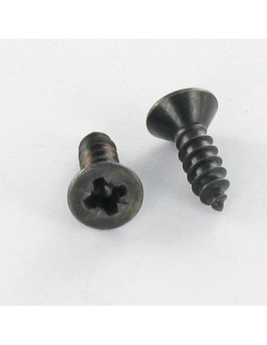 1 x Vite Per Lamiera Acciaio Inox A2 Nero Testa...