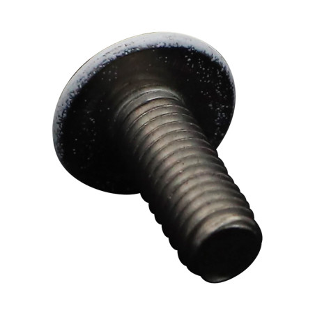 1 x Vite Per Metalli Testa Poelier Larga Pozy M6X16 Acciaio Inox A2 Laccato Bianco Ral9016 Bianco Traffico