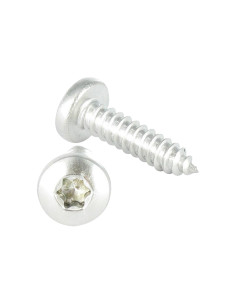 Vite Per Lamiera testa bombata larga 3,9X25 Acciaio Inox...
