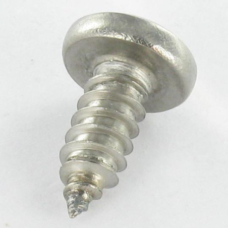 1 x Vite Per Lamiera Acciaio Inox A2 testa bombata larga Pozy 5,5 x 22