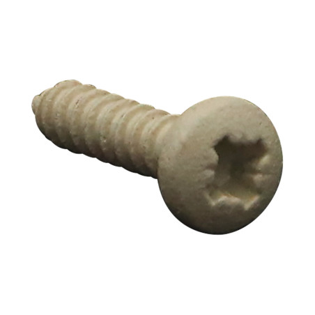 1 x Vite Per Lamiera Acciaio Inox A2 testa bombata larga Pozy 3,5X16 BEIGE Ral1015 Avorio Chiaro