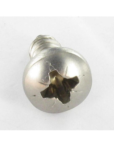 1 x Vite Per Lamiera Acciaio Inox A2 testa...