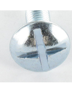 Vite Testa Poelier Larga Con Intaglio In Croce M8X50 Zincate 2