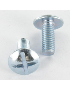Vite Testa Poelier Larga Con Intaglio In Croce M10X40...