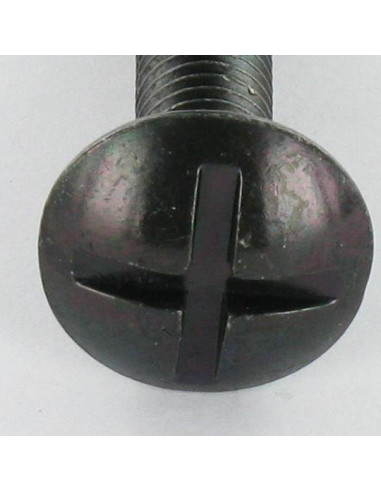 1 x Vite Testa Poelier Larga Con Intaglio In...