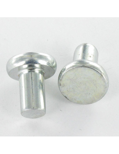 1 x Rivetto Testa Piatta 6,5X10 Zincate EP.T2.5