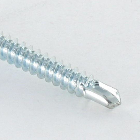 1 x Vite Autoperforante Testa Forata T25 4,8X19 Zincate