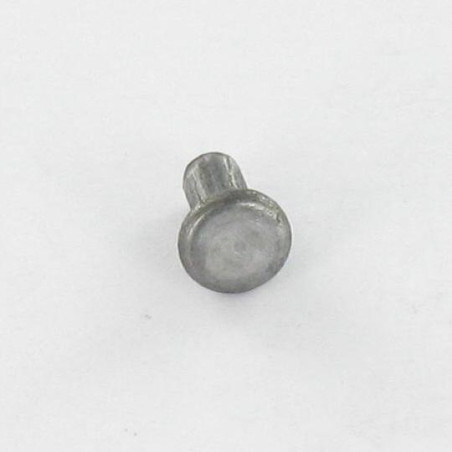 1 x Rivetto Testa Piatta 3X5.5 Diametro Della Testa: 5.5 EP1.3 Acciaio Grezzo