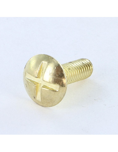 1 x Vite Testa Poelier Larga Con Intaglio In...