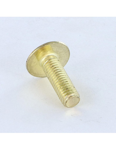 1 x Vite Testa Poelier Larga Con Intaglio In...