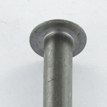 1 x Rivetto Testa Bombata 4x6 Zincate K 1,4 P