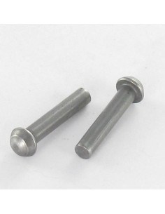 Rivetto Testa Poelier 5X7 860103 Acciaio Grezzo