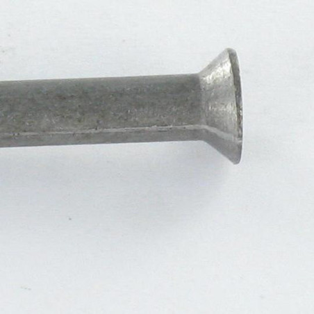1 x Rivetto Testa Forata 6X22 Acciaio Grezzo