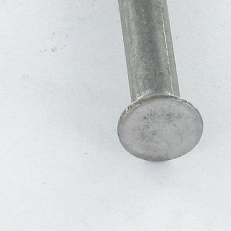 1 x Rivetto Testa Forata 6X16 Acciaio Grezzo