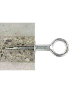 Golfare A Vite BATTUTO Fissaggio IMPALCATURE 170 Zincate 2