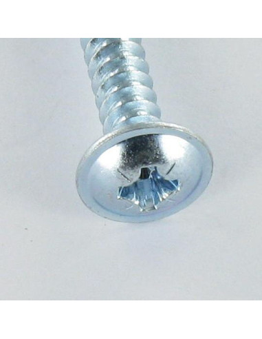 1 x Vite Per Lamiera Testa Poelier Larga Pozy...