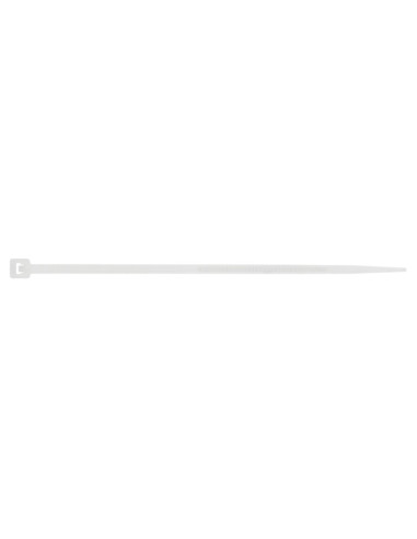 1 x Fascette In Acciaio Inox nylon bianco 12,5...