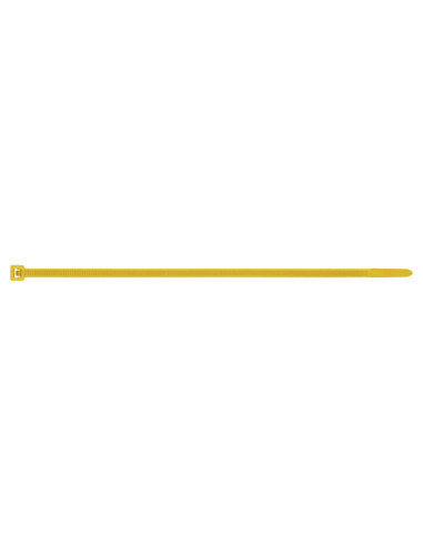 1 x Fascette In Acciaio Inox Nylon Giallo 4,8 x...
