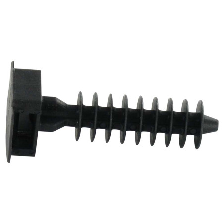1 x SUPPORTO PARETE stile Tassello nailon negro con 9.6