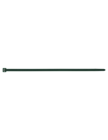 1 x Fascette In Acciaio Inox Nylon Verde 3,6 x 200