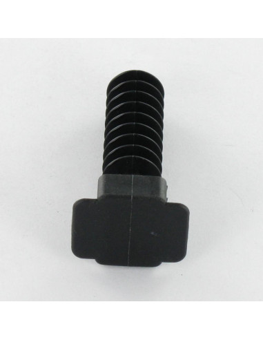 1 x SUPPORTO PARETE stile Tassello nailon negro...