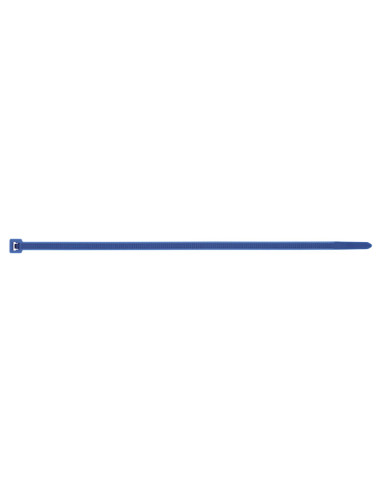 1 x Fascette In Acciaio Inox Nylon Blu 4,8 x 290