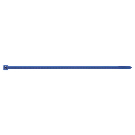 1 x Fascette In Acciaio Inox Nylon Blu 4,8 x 290