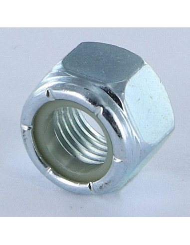 1 x Dado autobloccante 1/4 Unc Zincate