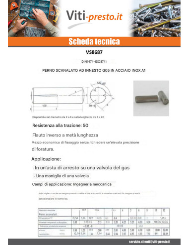 1 x Spina Ad Intagli Conici Parziali Forzamento...