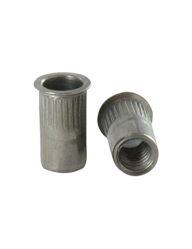 1 x Dado CIECO Acciaio Inox M5X11.5 INRC