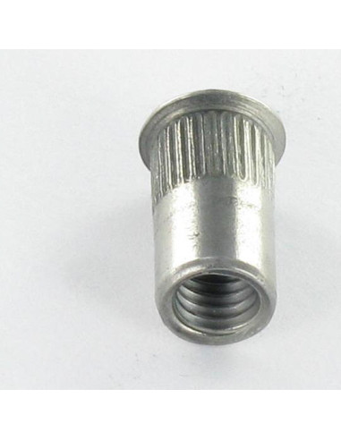 1 x Dado CIECO Acciaio Inox M8X15.5 INRC