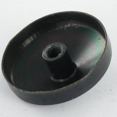 1 x Coprivite Conico Acciaio Zincato Nero 20 Maschiatura Foro Cieco M3 50