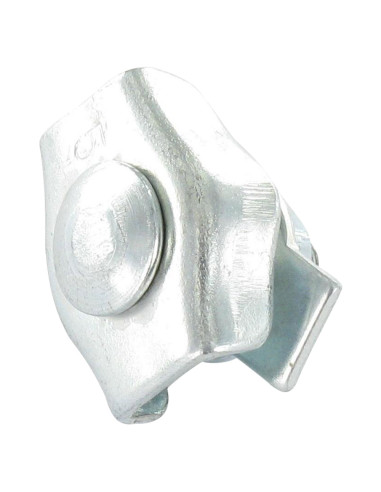 1 x Serracavo Piatto Singolo Zincate Cavo Da 8