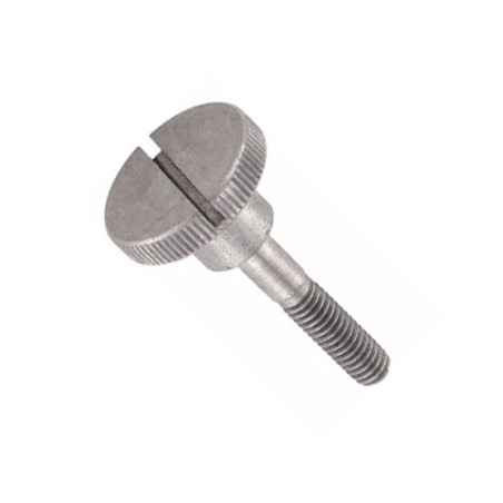1 x Vite Per Metalli Zigrinata Con Intaglio stile Alta Acciaio Inox A1 M6X10