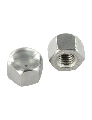 1 x Dado cieco Esagonale GIÙ Acciaio Inox A2 M20