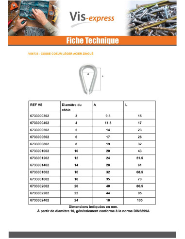 1 x Redancia A Forma Di Cuore LEGGERO Per Cavo...