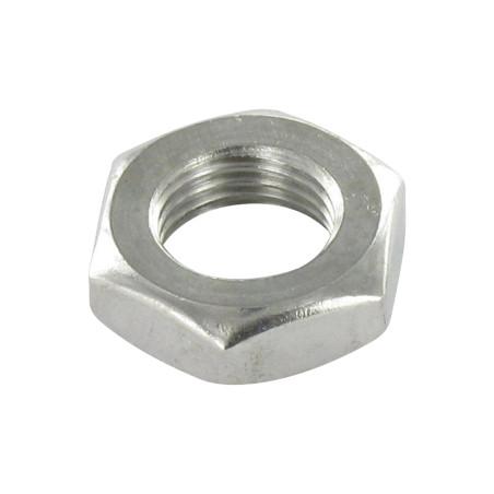 1 x Dado Esagonale Basso/Controdado Acciaio Inox A2 M14 Passo Fino Passo 150