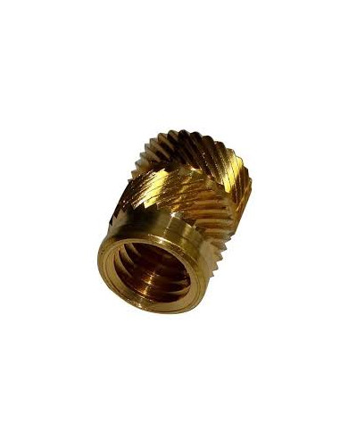1 x Inserto Senza Testa SONICFIX Ottone M6X12.7