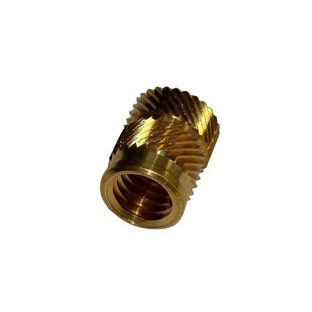1 x Inserto Senza Testa SONICFIX Ottone M6X12.7