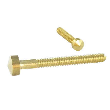 1 x Vite Per Metalli Ottone Testa Conico M4X39.5/22 Diametro Della Testa: 6