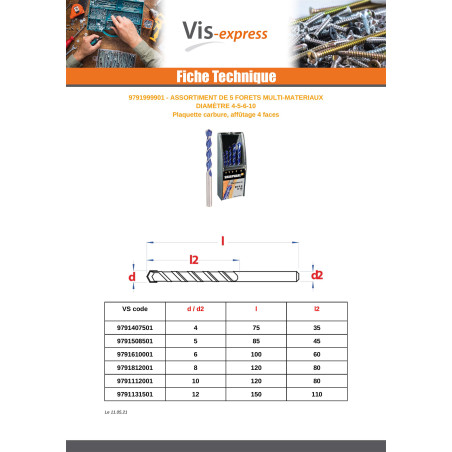 1 x Set 5 FORESTE MULTIMATERIALI