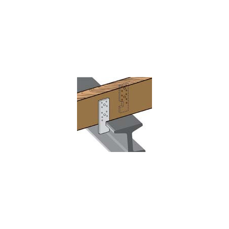 1 x Ancoraggio IPN Legno Sendzimir 40X135