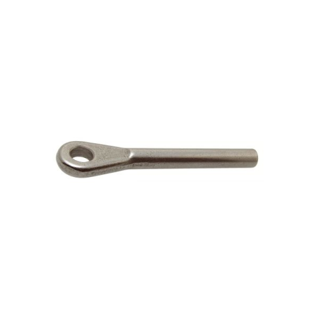1 x Punta con A Rivetto con Occhio Acciaio Inox A4 Diametro 4