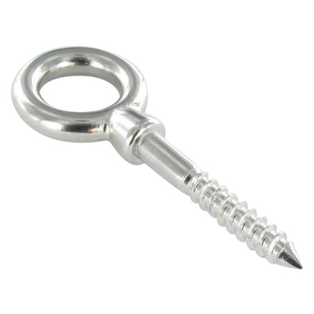 1 x Golfare A Vite Legno Occhio 8X100 Occhio 18 Acciaio Inox A4