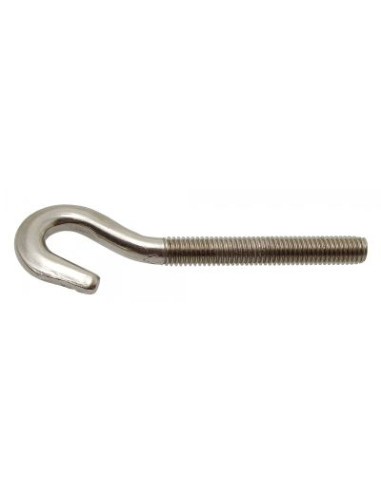 1 x Gancio Con Filettatura Metrica Acciaio Inox...