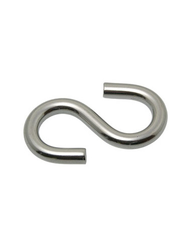 1 x Gancio A S Simmetrico 3X25 Acciaio Inox A4