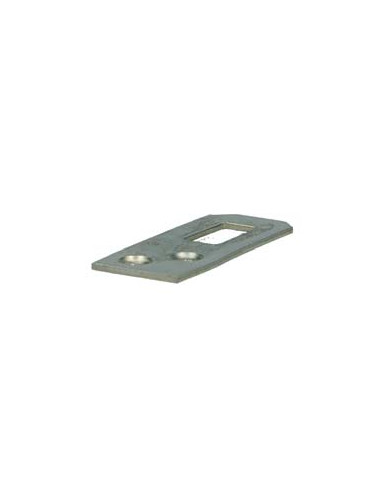 1 x Piastra Porta CAPPOTTO Zincate 20X30