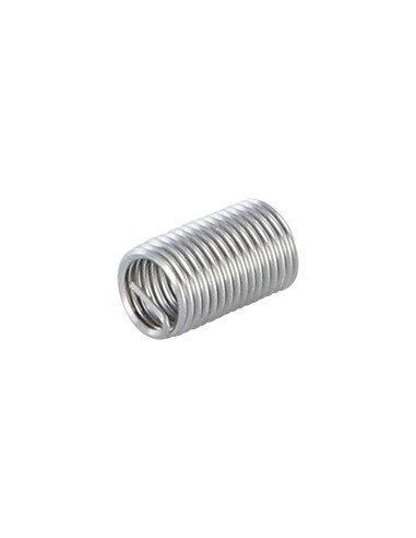 1 x Filetto Riportato M8X24 Passo 125 Acciaio Inox