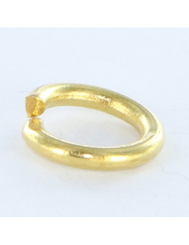1 x Anello Di Sicurezza Ottone Aperto 8X2 FILO...