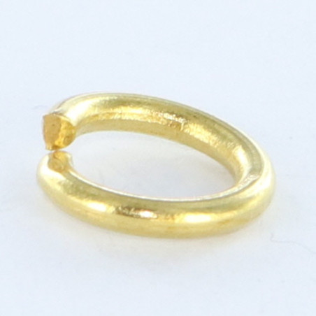 1 x Anello Di Sicurezza Ottone Aperto 8X2 FILO 2 R.3220N